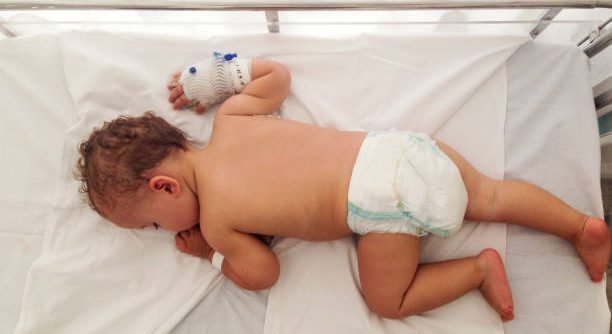 Child Recovering in the Hospital